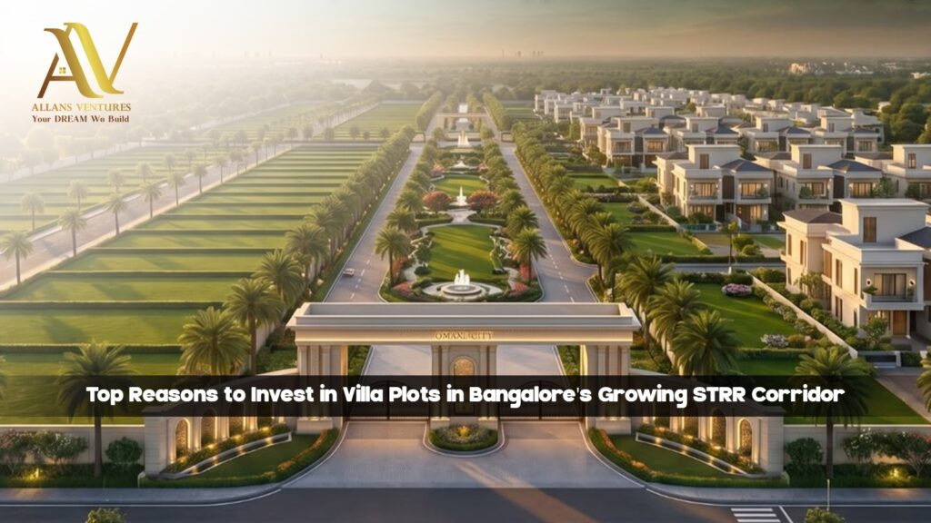 Top Reasons to Invest in Villa Plots in Bangalore's Growing STRR Corridor